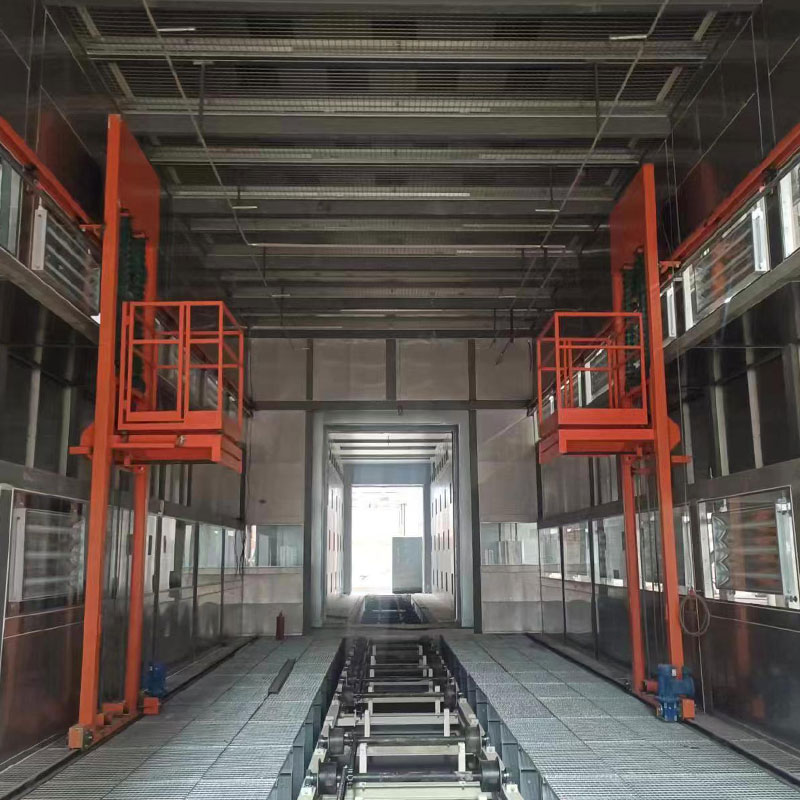 Cabina automată de pulverizare robotizată