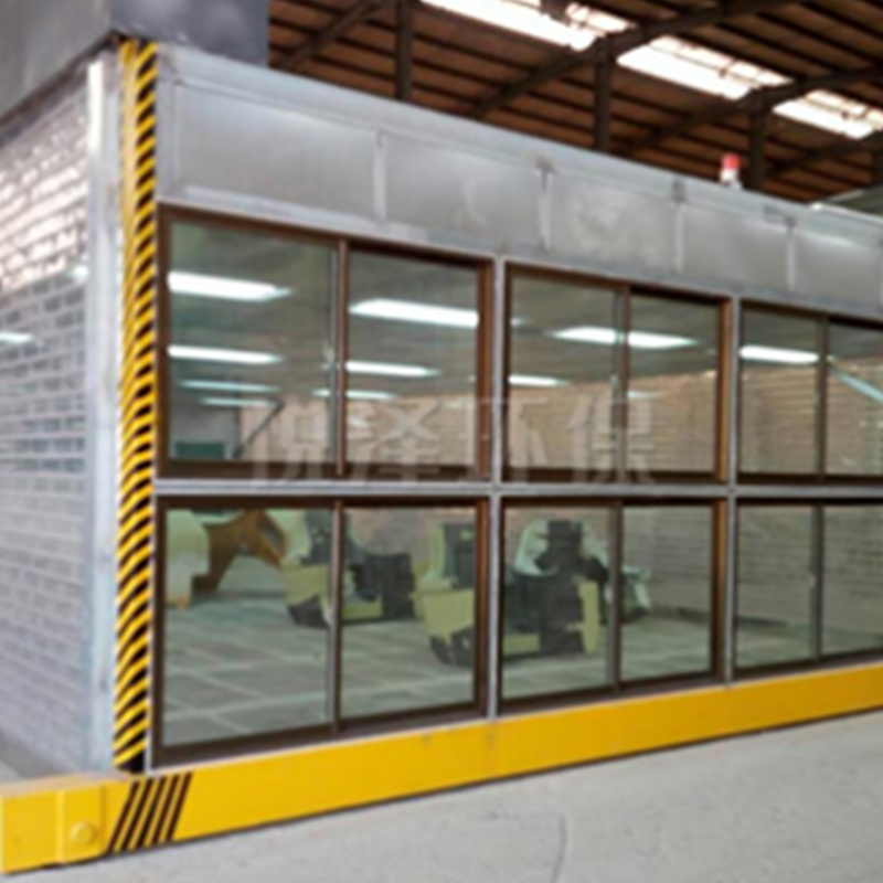 Cabina de pulverizare personalizata si cabina de slefuit