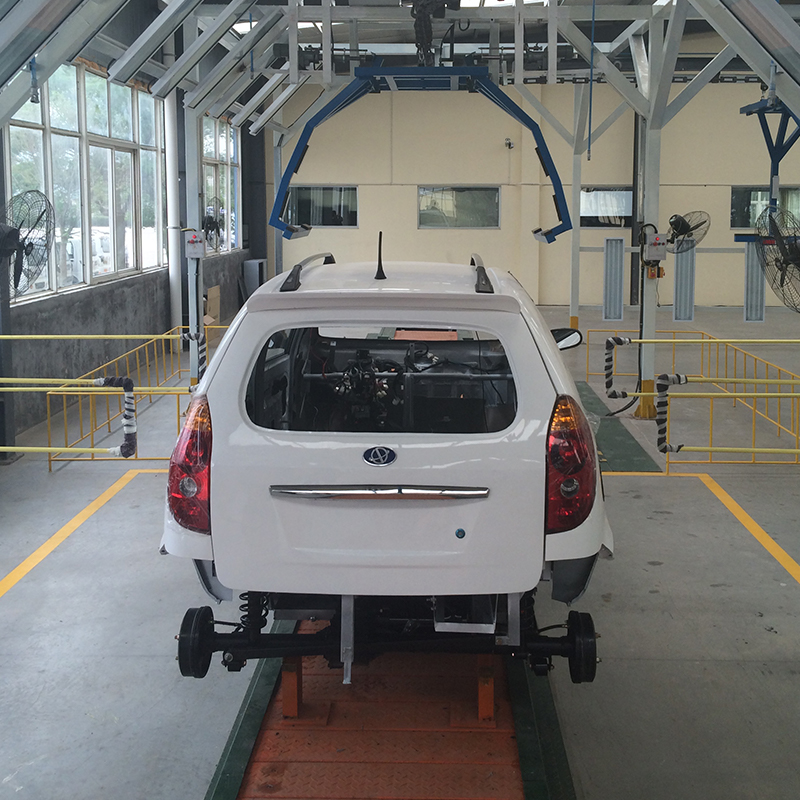 Linie de acoperire prin electroforeză pentru vehicule electrice