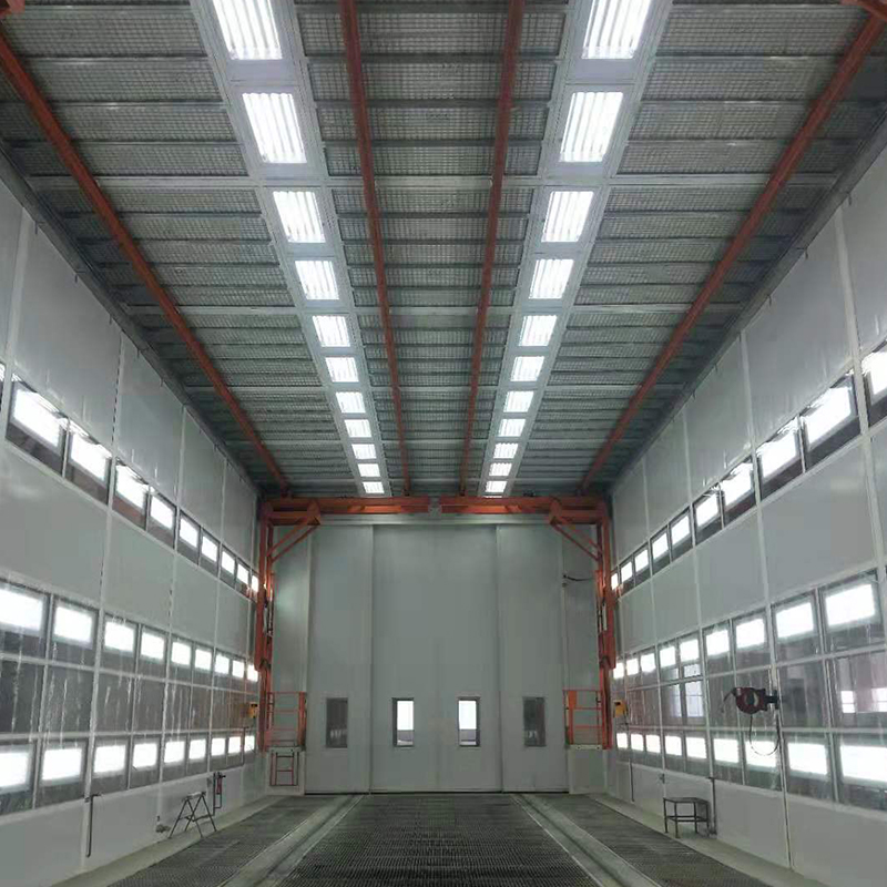 Linie de vopsire pentru caroserie de camion cisternă de cereale