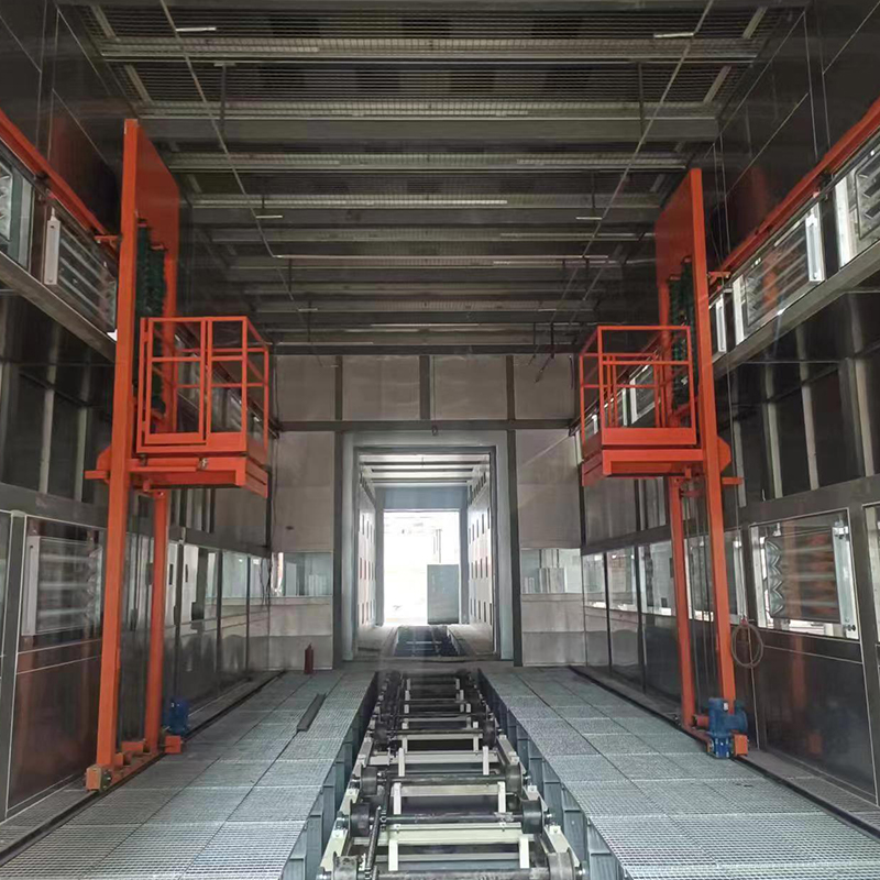 Linie de vopsire pentru caroserie de camion cisternă de cereale